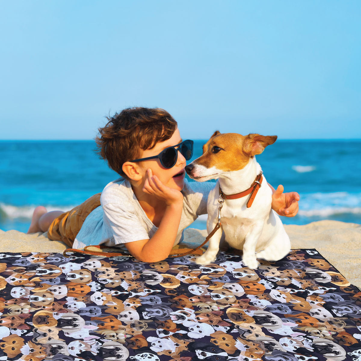 Dog Friends - Kids Travel Towel