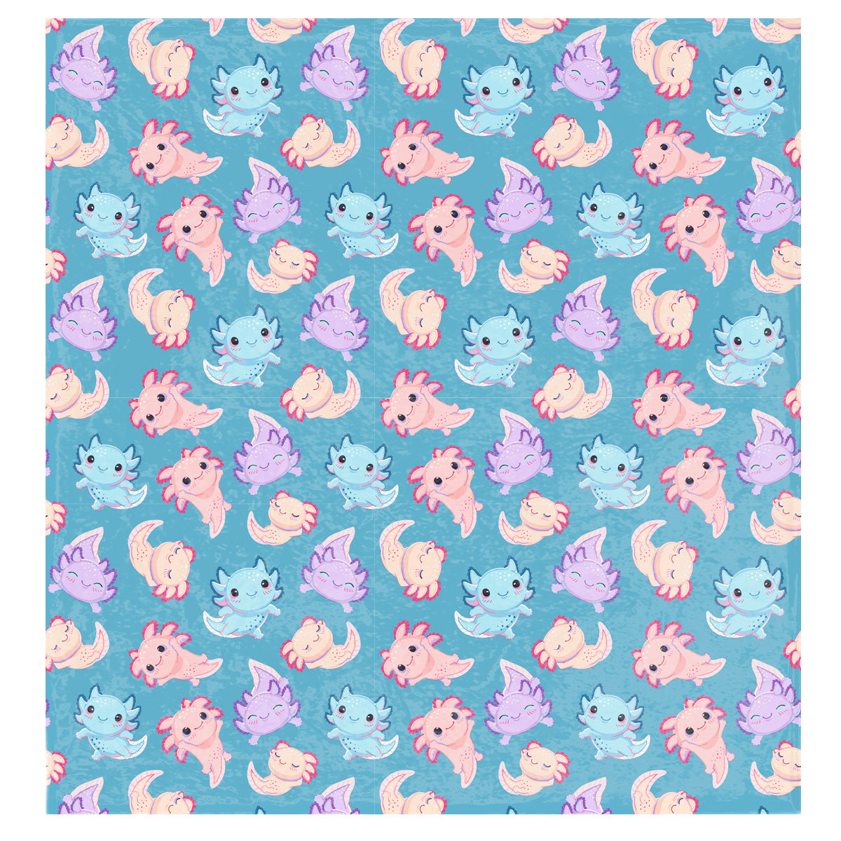 Axolotl - Plush Blanket