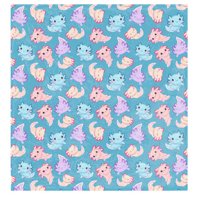 Axolotl - Plush Blanket