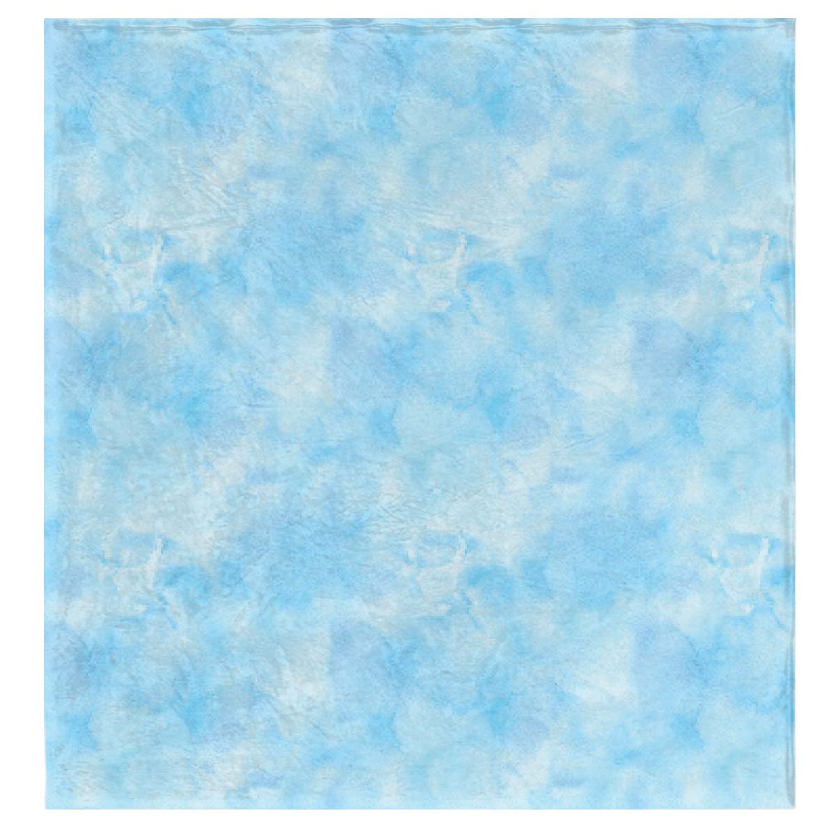 Blue Watercolour - Plush Blanket