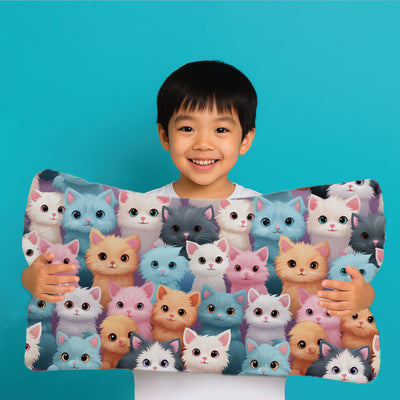 Cats - Plush Pillowcase