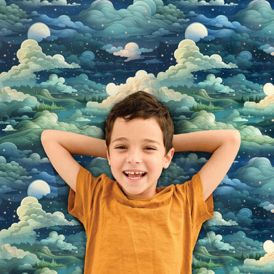Cloudy Skies - Sensory Fitted Bed Sheet