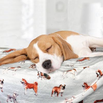 Dogs - Plush Blanket