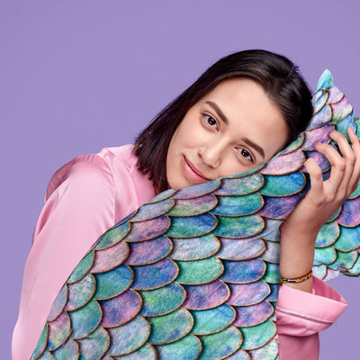 Mermaid Shimmer - Plush Pillowcase