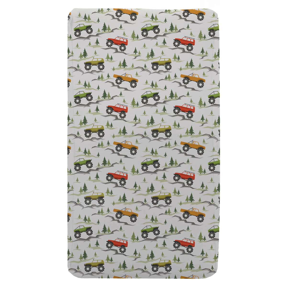 Mountain Trucks - Sensory Fitted Bed Sheet