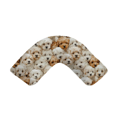 Puppies Curved Sensory Pillowcase