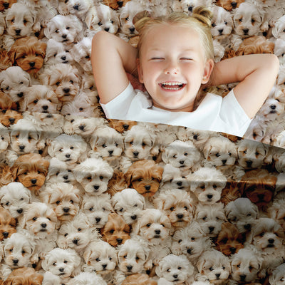 Puppies - Calming Sensory Compression Sheet