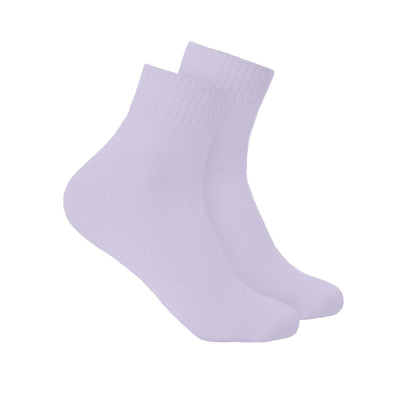 Sports Quarter Crew Socks | Child Socks JettProof 5-8 (2-4 Years) Light Purple 1 Pack