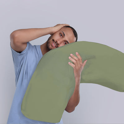 Sage Curved Sensory Pillowcase