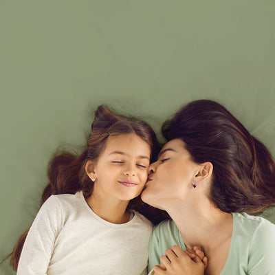 Sage - Sensory Fitted Bed Sheet