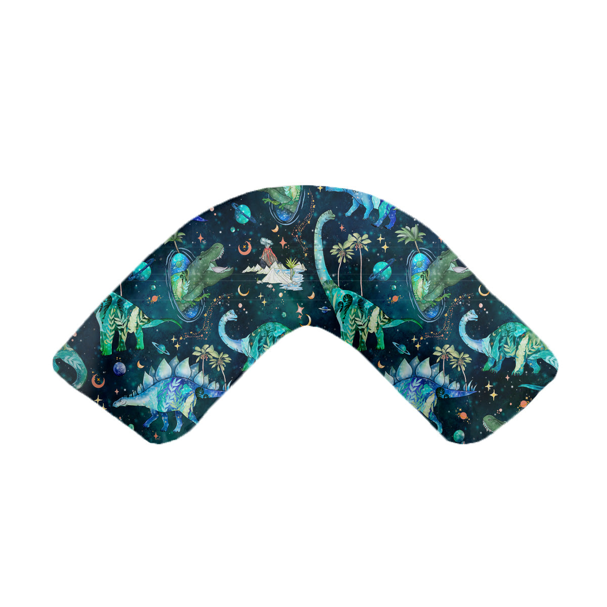 Jurassic Nights Curved Sensory Pillowcase
