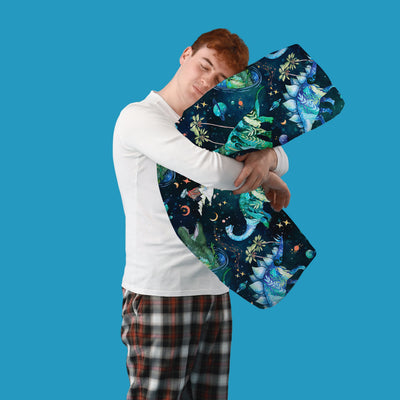 Jurassic Nights Curved Sensory Pillowcase