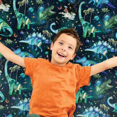 Jurassic Nights - Sensory Fitted Bed Sheet