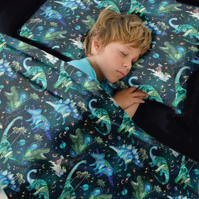 Jurassic Nights - Calming Sensory Compression Sheet