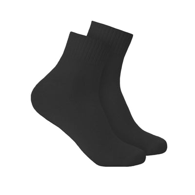 Sports Quarter Crew Socks | Child Socks JettProof 5-8 (2-4 Years) Black 1 Pack