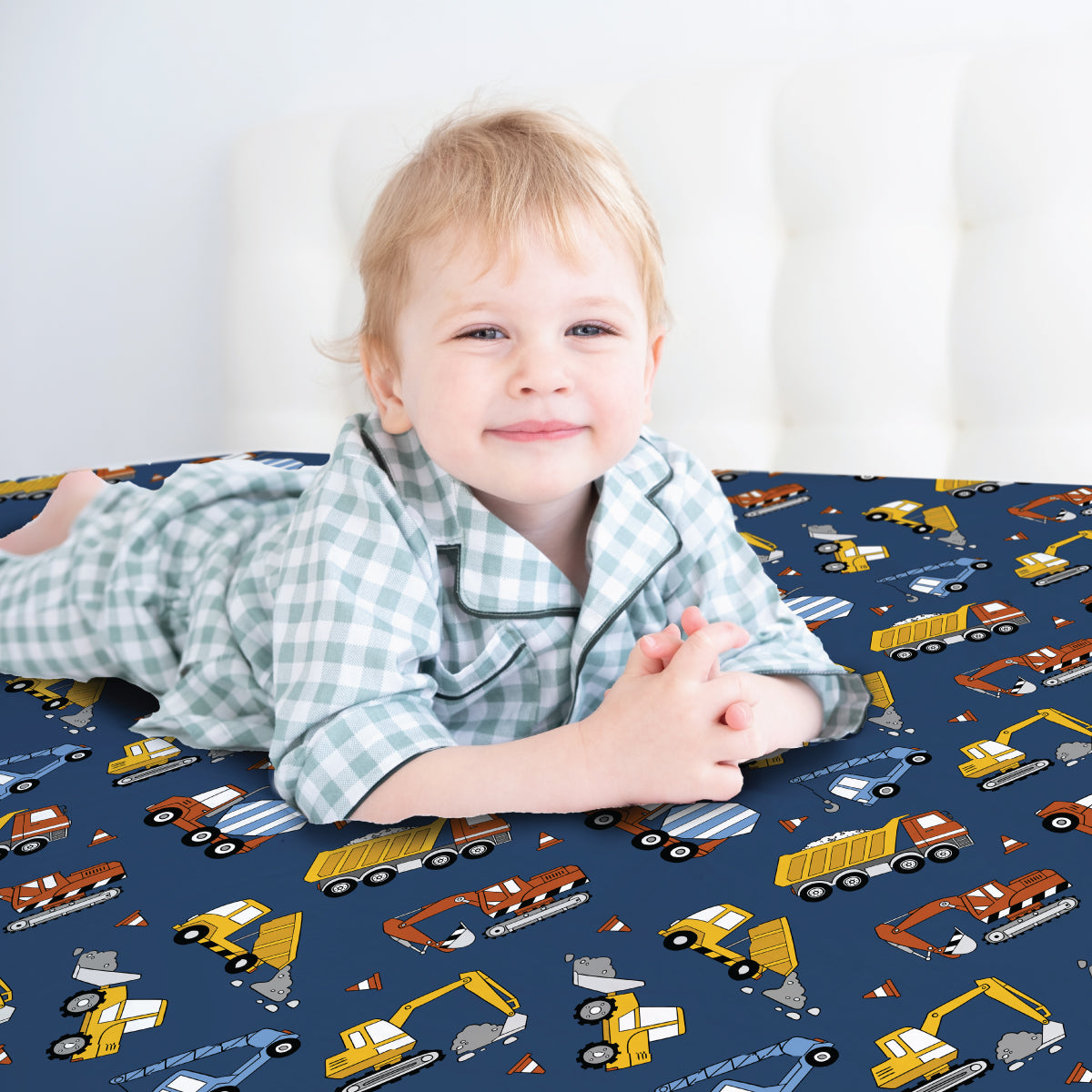 Construction Zone - Sensory Fitted Bed Sheet