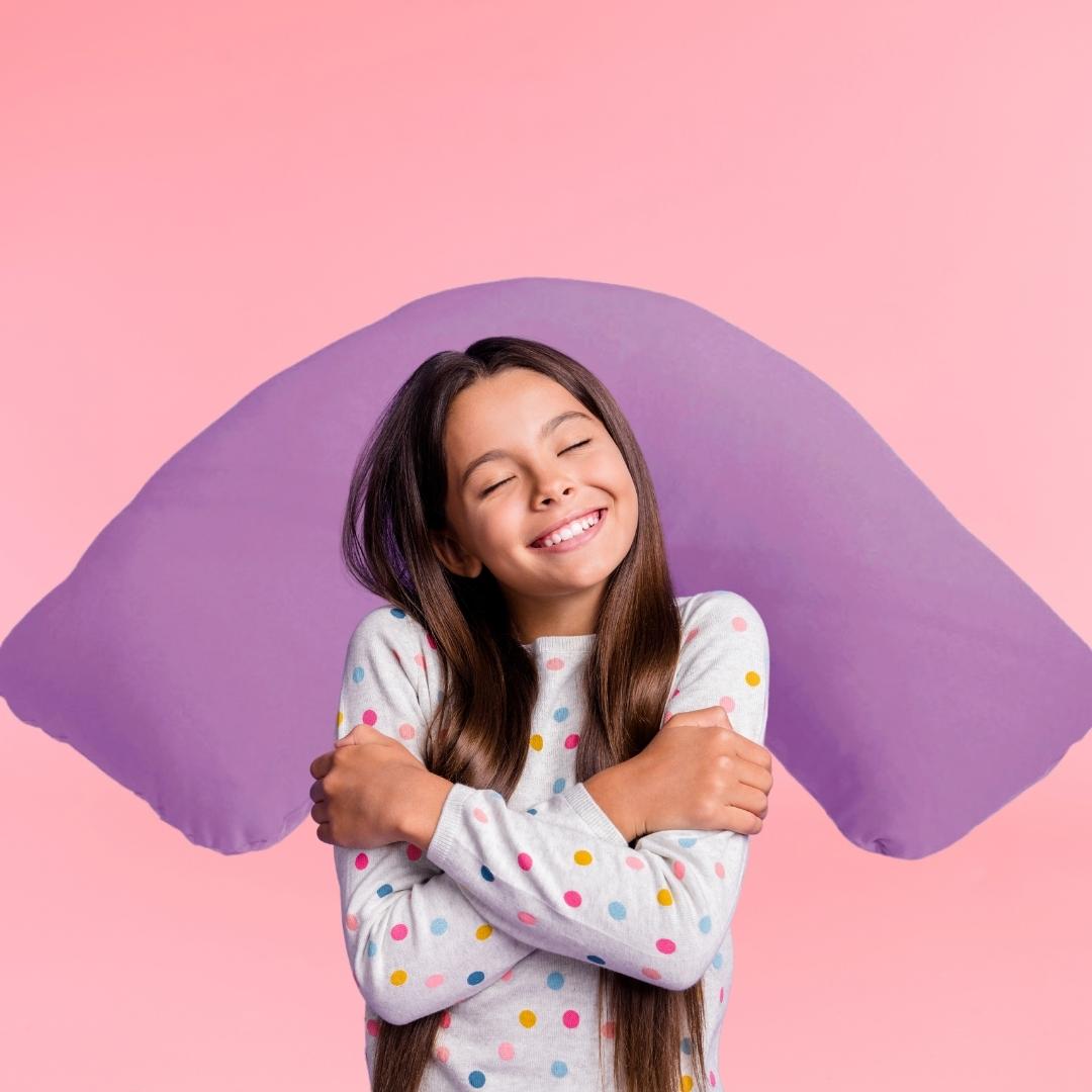 Lilac Curved Sensory Pillowcase