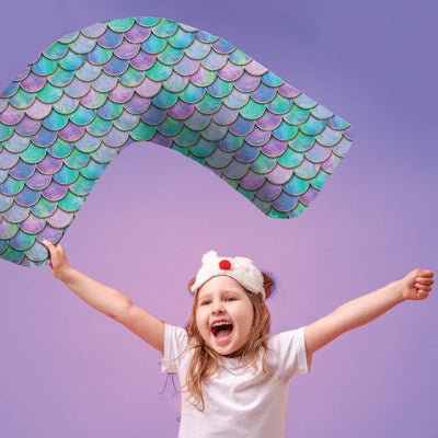 Mermaid Shimmer Curved Sensory Pillowcase