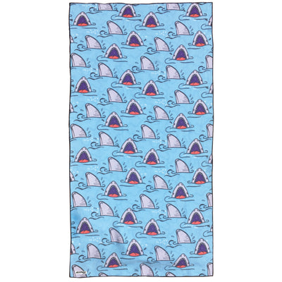 Sharks About - Travel Towel