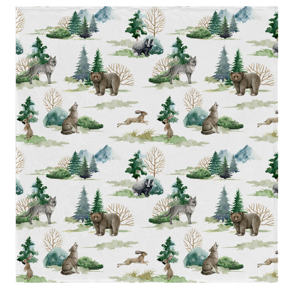 Wilderness - Plush Blanket