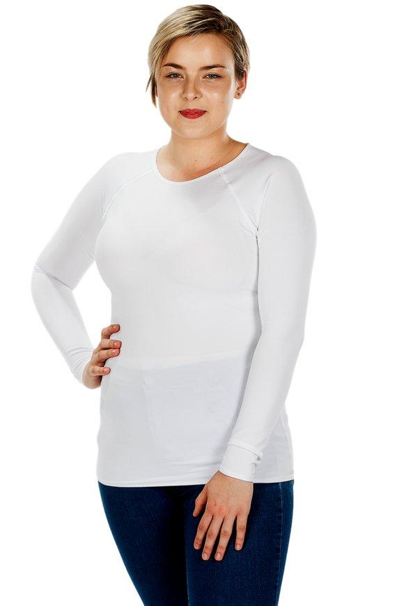 JettProof Sensory Long Sleeve Shirt | Womens-XS-White-JettProof.com.au